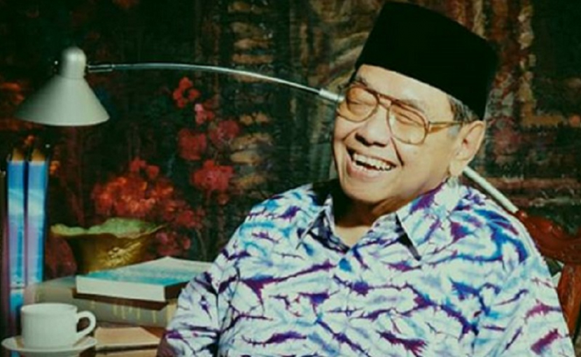 Gus Dur. KH Abdurrahman Wahid bercerita tentang penggali kubur yang sakit hati dengan jenazah orang kaya. Foto: IST.